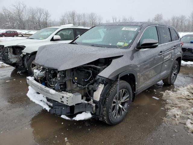 TOYOTA HIGHLANDER 2019 with VIN 5TDBZRFH5KS729028 - Photo from auction