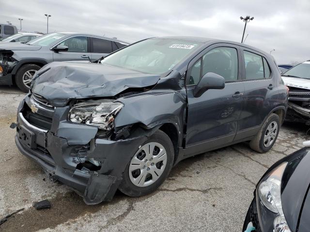 CHEVROLET TRAX LS 2016 with VIN 3GNCJKSB3GL119637 - Photo from auction