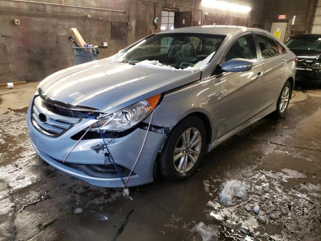 HYUNDAI SONATA GLS 2014 with VIN 5NPEB4AC4EH813285 - Photo from auction
