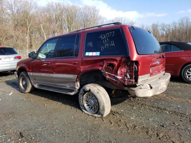 Photo 2 from auction – 2000 MERCURY MOUNTAINEE with VIN 4M2DU86P5YUJ46188