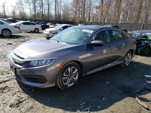 Photo 1 from auction – 2018 HONDA CIVIC LX with VIN 2HGFC2F55JH584636