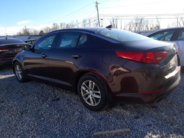 Photo 2 from auction – 2013 KIA OPTIMA LX with VIN 5XXGM4A78DG200635