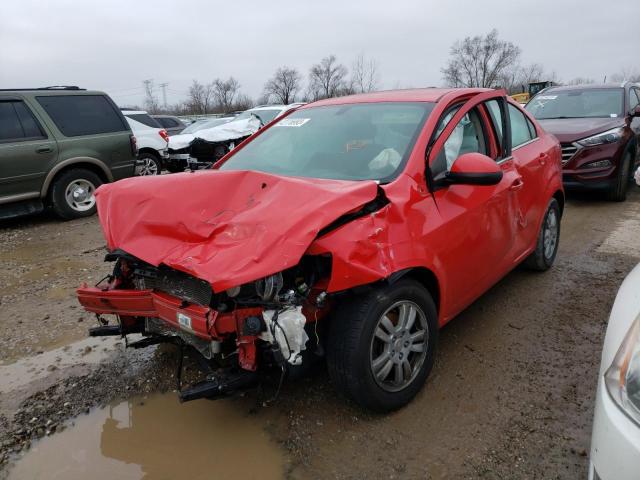 CHEVROLET SONIC LT 2015 with VIN 1G1JC5SH7F4125213 - Photo from auction