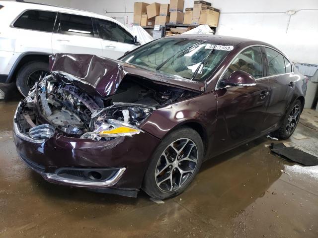 BUICK REGAL SPOR 2017 with VIN 2G4GL5EX9H9175692 - Photo from auction