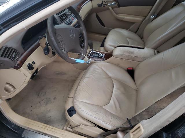 Photo 7 from auction – 2002 MERCEDES-BENZ S 500 with VIN WDBNG75JX2A264530