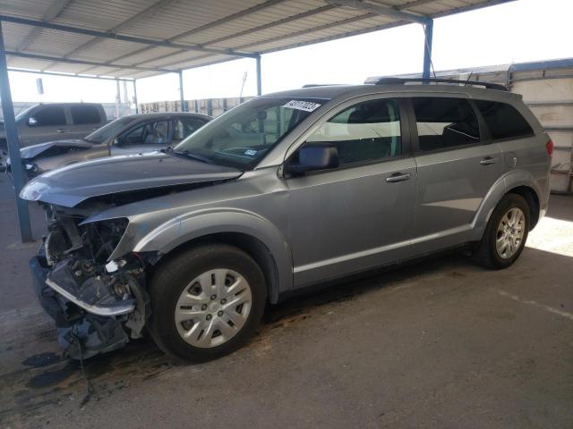 DODGE JOURNEY SE 2018 with VIN 3C4PDCAB9JT183777 - Photo from auction