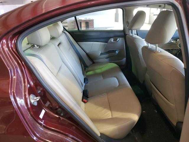 Photo 10 from auction – 2013 HONDA CIVIC EXL with VIN 19XFB2F96DE074042