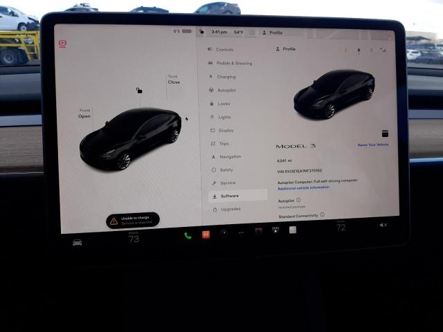 Photo 9 from auction – 2022 TESLA MODEL 3 with VIN 5YJ3E1EA1NF370162
