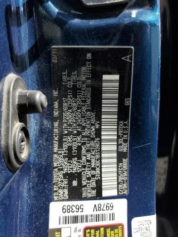Photo 14 from auction – 2011 TOYOTA SIENNA LE with VIN 5TDKK3DC1BS139076