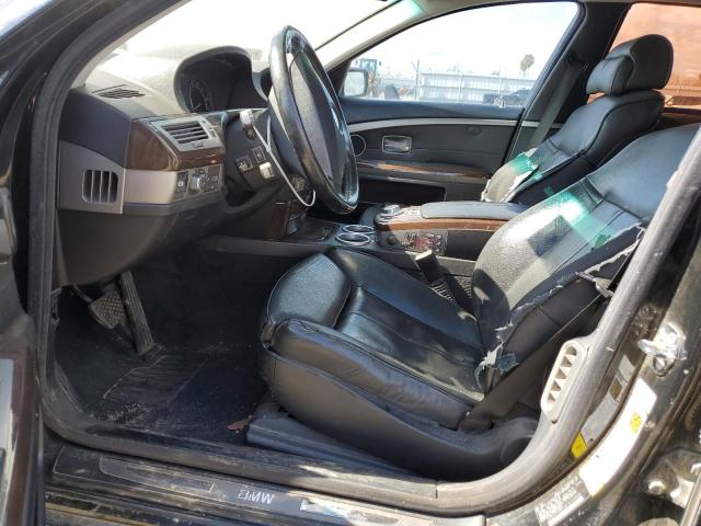 Photo 7 from auction – 2007 BMW 750 with VIN WBAHN83587DT75581