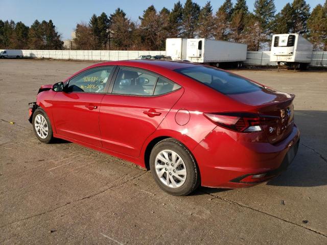 Photo 2 from auction – 2020 HYUNDAI ELANTRA SE with VIN KMHD74LF2LU024202
