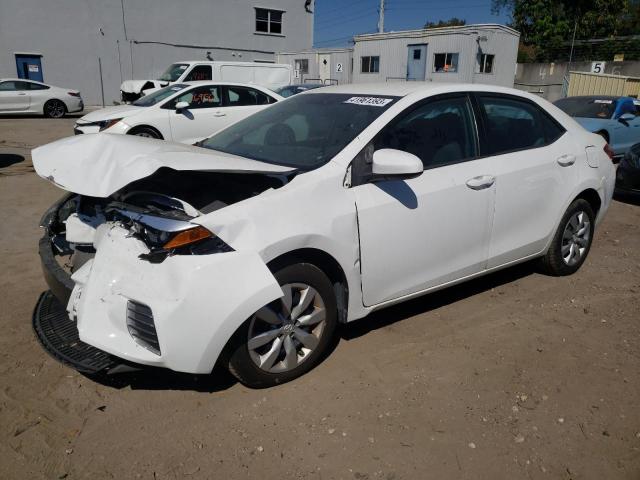 TOYOTA COROLLA L 2016 with VIN 2T1BURHE5GC536430 - Photo from auction