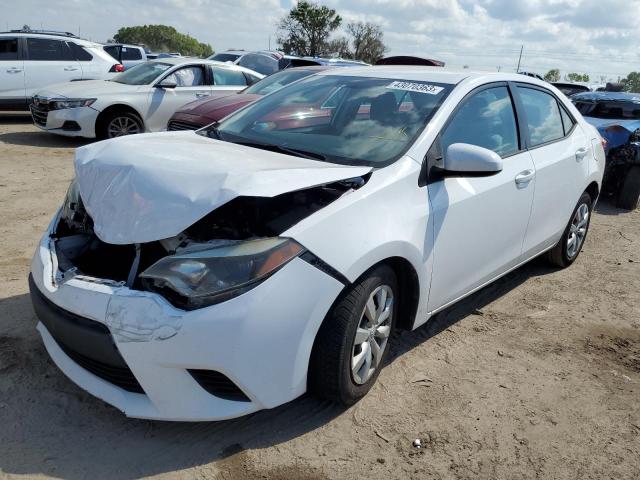 TOYOTA COROLLA L 2014 with VIN 2T1BURHE4EC142737 - Photo from auction