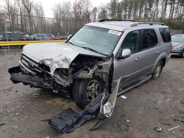 TOYOTA SEQUOIA SR 2004 with VIN 5TDBT44A24S207261 - Photo from auction