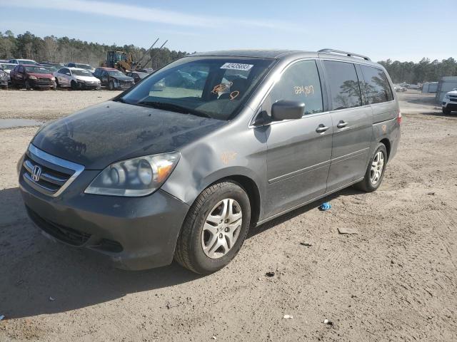 HONDA ODYSSEY EX 2007 with VIN 5FNRL38707B120068 - Photo from auction