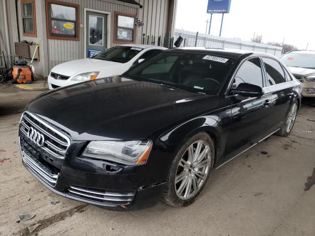 AUDI A8 L QUATT 2013 with VIN WAURGAFD3DN013883 - Photo from auction