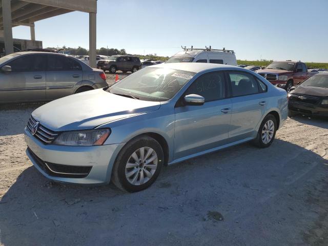 VOLKSWAGEN PASSAT S 2013 with VIN 1VWAH7A31DC090128 - Photo from auction