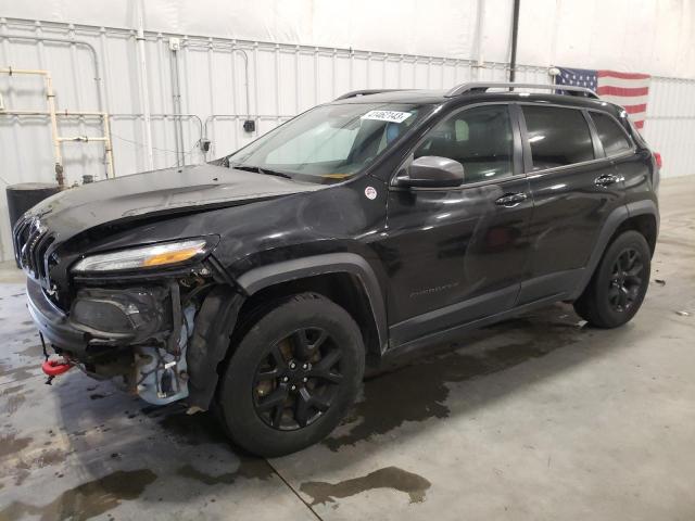 JEEP CHEROKEE T 2015 with VIN 1C4PJMBS1FW666209 - Photo from auction