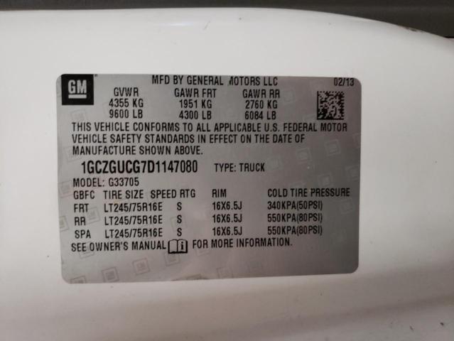 Photo 14 from auction – 2013 CHEVROLET EXPRESS G3 with VIN 1GCZGUCG7D1147080