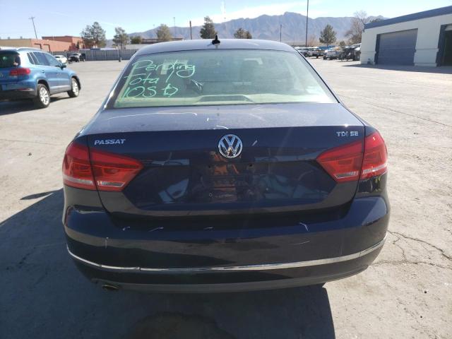 Photo 6 from auction – 2012 VOLKSWAGEN PASSAT SE with VIN 1VWBN7A30CC057293