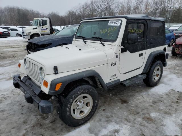 JEEP WRANGLER X 2004 with VIN 1J4FA39S04P737901 - Photo from auction