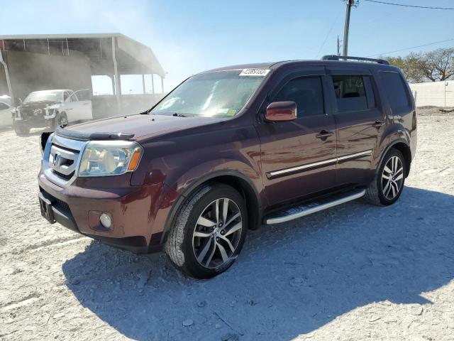 HONDA PILOT TOUR 2011 with VIN 5FNYF4H91BB072602 - Photo from auction