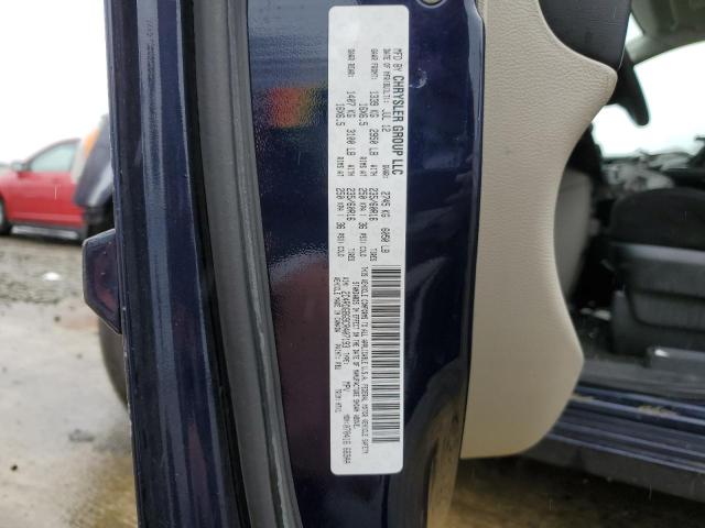 Photo 14 from auction – 2012 DODGE GRAND CARA with VIN 2C4RDGBG9CR407193
