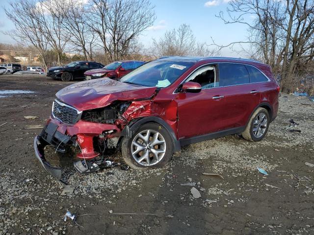 KIA SORENTO EX 2019 with VIN 5XYPHDA50KG607165 - Photo from auction