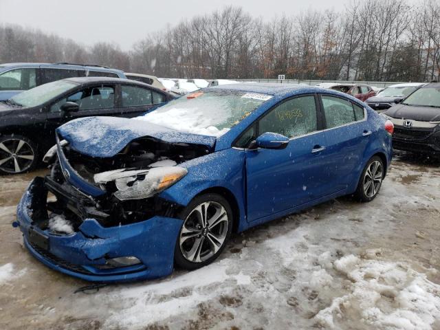 KIA FORTE EX 2015 with VIN KNAFZ4A87F5282870 - Photo from auction