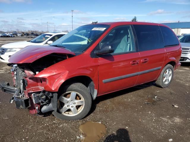 DODGE CARAVAN SX 2005 with VIN 1D4GP45R45B325127 - Photo from auction