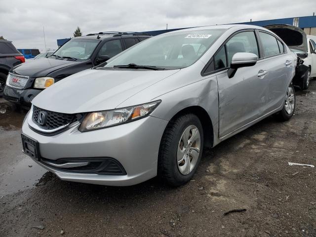HONDA CIVIC LX 2015 with VIN 19XFB2F54FE072077 - Photo from auction