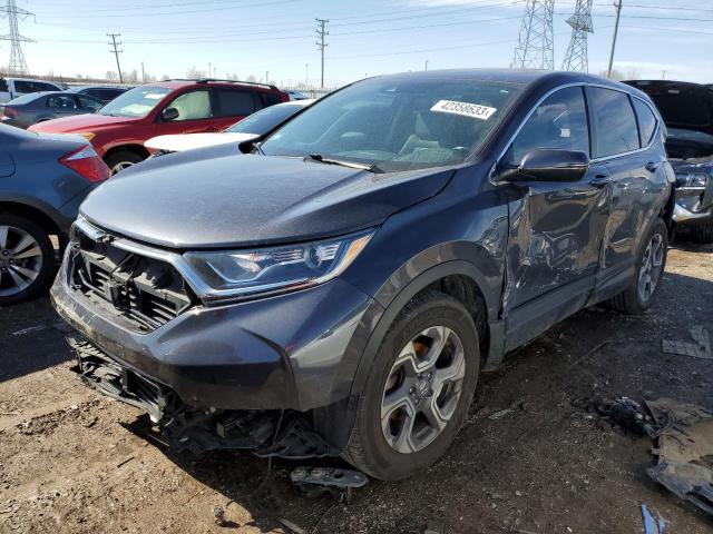 HONDA CR-V EXL 2018 with VIN 7FARW2H86JE015346 - Photo from auction