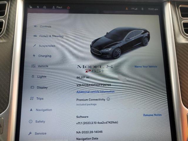 Photo 9 from auction – 2013 TESLA MODEL S with VIN 5YJSA1DPXDFP26703