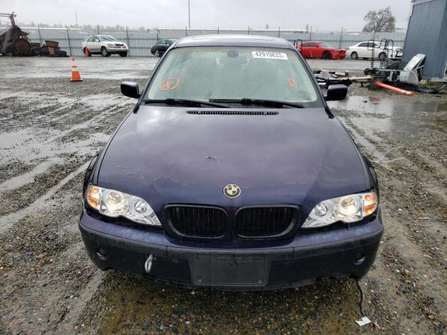 Photo 5 from auction – 2004 BMW 325 I with VIN WBAEV33444KR26741