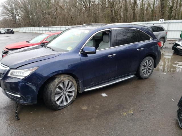 ACURA MDX TECHNO 2014 with VIN 5FRYD4H62EB026503 - Photo from auction
