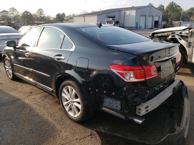 Photo 2 from auction – 2011 LEXUS ES 350 with VIN JTHBK1EG3B2443277