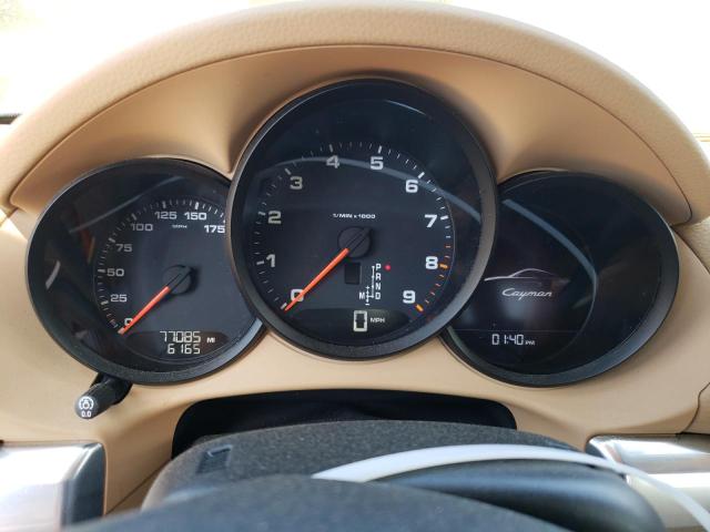 Photo 9 from auction – 2014 PORSCHE CAYMAN with VIN WP0AA2A81EK170817