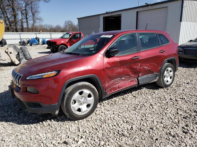 Photo 1 from auction – 2015 JEEP CHEROKEE S with VIN 1C4PJLAB3FW656177