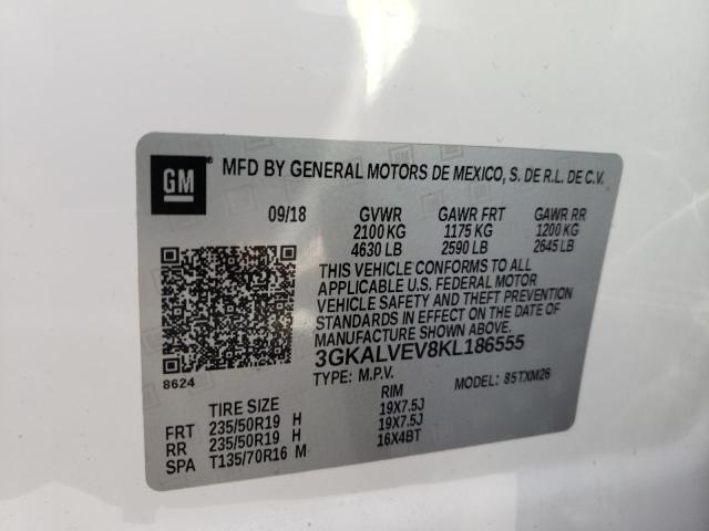 Photo 14 from auction – 2019 GMC TERRAIN SL with VIN 3GKALVEV8KL186555