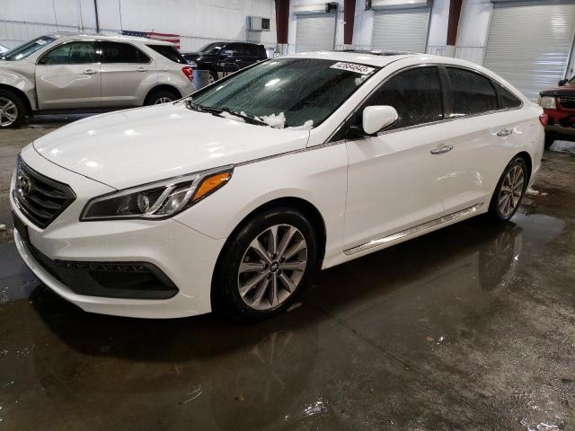 HYUNDAI SONATA SPO 2016 with VIN 5NPE34AF2GH357541 - Photo from auction