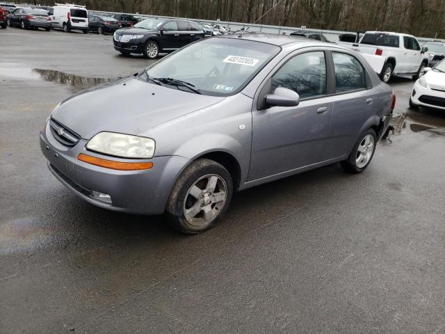 CHEVROLET AVEO LT 2006 with VIN KL1TG56696B604071 - Photo from auction