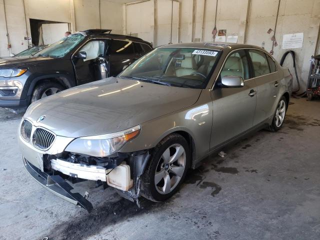 BMW 525 I 2007 with VIN WBANE53587CW68792 - Photo from auction