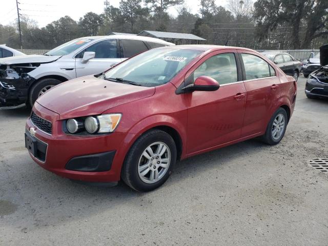 CHEVROLET SONIC LT 2014 with VIN 1G1JC5SH1E4205508 - Photo from auction