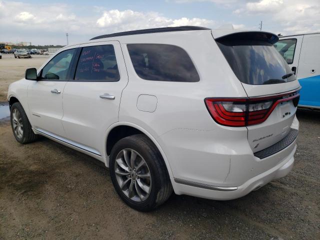 Photo 2 from auction – 2021 DODGE DURANGO CI with VIN 1C4RDJEG1MC573999