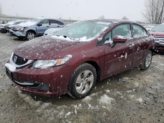 HONDA CIVIC LX 2015 with VIN 19XFB2F52FE200008 - Photo from auction