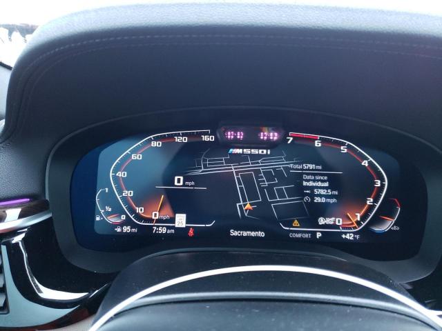Photo 9 from auction – 2022 BMW M550XI with VIN WBA13BK05NCL01757
