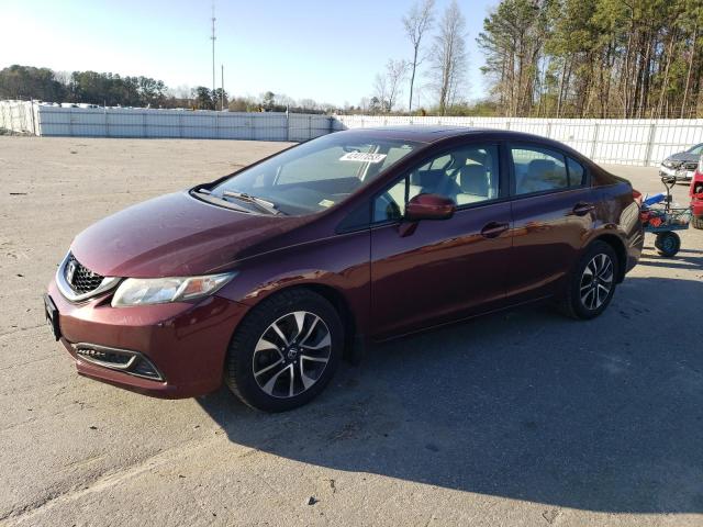 Photo 1 from auction – 2015 HONDA CIVIC EX with VIN 19XFB2F8XFE005008
