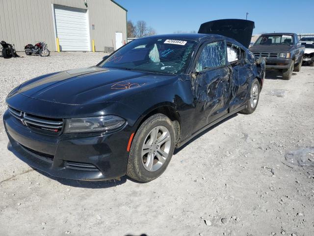 DODGE CHARGER SE 2015 with VIN 2C3CDXBG8FH771657 - Photo from auction
