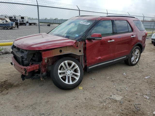 FORD EXPLORER L 2017 with VIN 1FM5K7FH5HGC20545 - Photo from auction