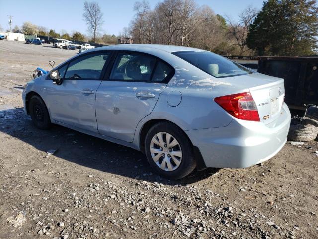 Photo 2 from auction – 2012 HONDA CIVIC LX with VIN 19XFB2F50CE081029